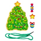Шнуровка фигурная «Новый год! Ёлочка» - Фото 3