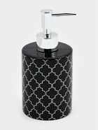 Дозатор для мыла Доляна «Марокко», 380 мл, чёрный - Фото 2