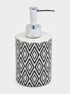 Дозатор для мыла Доляна «Марокко», 380 мл, белый - Фото 2