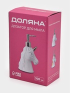 Дозатор для жидкого мыла «Единорог», 300 мл  (артикул 6073208)  большой выбор товаров оптом и в розницу по низким ценам с доставкой