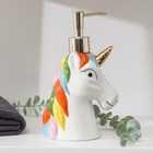 Дозатор для жидкого мыла «Единорог», 300 мл - Фото 2