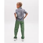Брюки для мальчика MINAKU: Casual collection KIDS, цвет оливковый, рост 104 - Фото 3