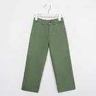 Брюки для мальчика MINAKU: Casual collection KIDS, цвет оливковый, рост 104 - Фото 4