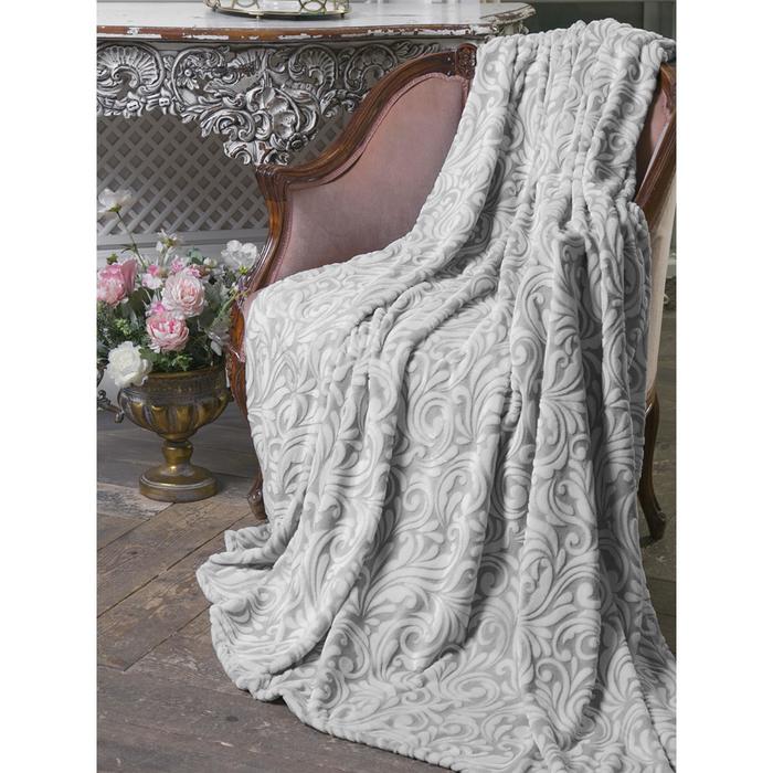 Плед-покрывало, «Империал», размер 150х200 см, цвет серый - Фото 1
