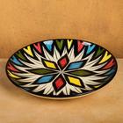 Набор чайный Риштанская керамика «Атлас», 9 предметов: чайник 800 мл, пиалы 200 мл, ляган, разноцветный - Фото 8