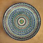 Ляган узбекский Риштанская керамика «Узоры», для плова, d=41 см, синий МИКС - Фото 6