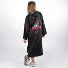 Дождевик-плащ Girl power, размер 42-48, 60 х 110 см, цвет чёрный  (артикул 6827259)  большой выбор товаров оптом и в розницу по низким ценам с доставкой