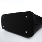 Сумка женская TEXTURA, тоут, средний размер, цвет чёрный - фото 24334823