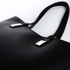 Сумка женская TEXTURA, тоут, средний размер, цвет чёрный - фото 24334824