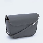 Сумка женская TEXTURA, мессенджер, маленький размер, цвет серый - Фото 2