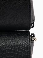 Сумка женская мессенджер TEXTURA на магните, 15×6×13 см, чёрная - Фото 15