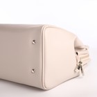 Сумка женская саквояж TEXTURA на молнии, 36×17×24 см, бежевая - Фото 6