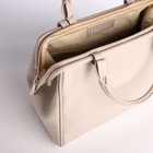 Сумка женская саквояж TEXTURA на молнии, 36×17×24 см, бежевая - Фото 7