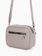 Сумка женская кросс-боди TEXTURA на молнии, 19×7×15 см, бежевая - Фото 5