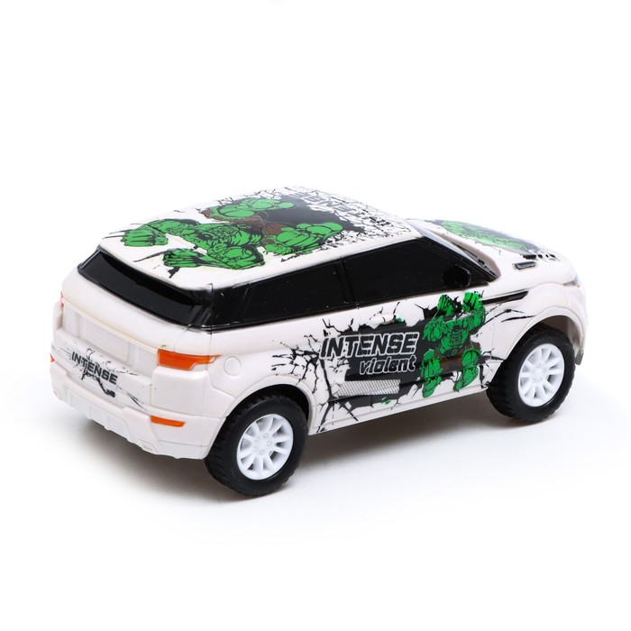 Машина радиоуправляемая «Эвог», работает от батареек, цвет белый 50280