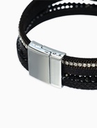 Браслет "На магните" нэйчурал, цвет бело-чёрный в золоте, 19,5 см - фото 809315654