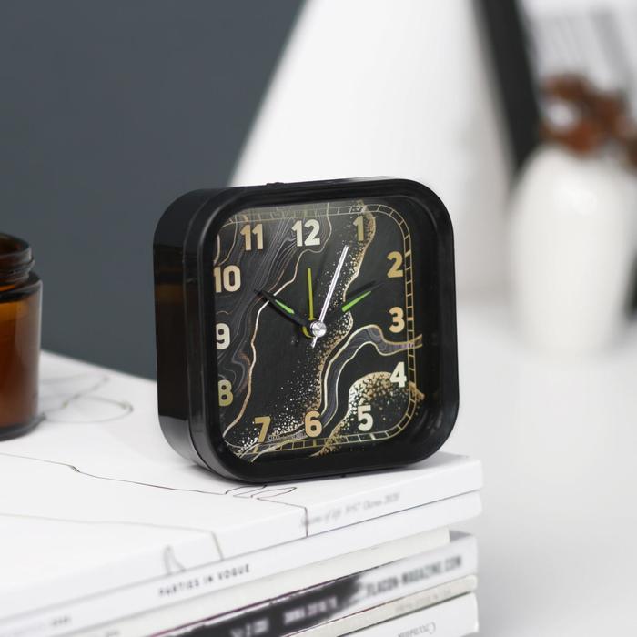 Будильник пластиковый «Золото»