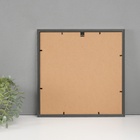 Фоторамка для фото 30×30 см «МИРАМ», пластик, серебро, (пластиковый экран) 7096301