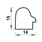 Фоторамка для фото 30×30 см «МИРАМ», пластик, серебро, (пластиковый экран) 7096301