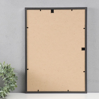 Фоторамка пластик "МИРАМ" 29.7х42 см, (A3) 636421, серебро (пластиковый экран)