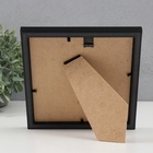 Фоторамка для фото 15×15 см «МИРАМ», пластик, чёрный, (пластиковый экран) - Фото 6