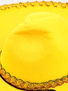 УЦЕНКА Карнавальная шляпа «Сомбреро», жёлтая - Фото 3
