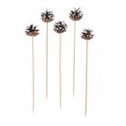 Новогодний декор «Букет белёных шишек» набор 5 шт. - фото 804537645