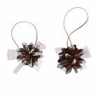 Елочные игрушки «Шишки на подвесках» - Фото 2