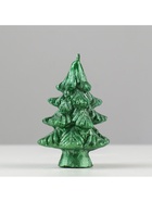 Свеча декоративная «Ёлочка», 7 см, зелёная, МИКС - Фото 3