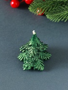 Свеча декоративная «Ёлочка», 7 см, зелёная, МИКС - Фото 8