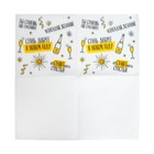 Салфетки новогодние бумажные «Хвалебная», однослойные, 24×24 см, 100 шт. - Фото 6