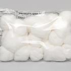 Шарики ватные медицинские для станций переливания крови Стерильные по 20 шт 10 гр - Фото 2