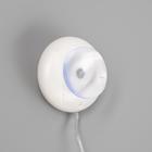 Светодиодная фигура на присоске «Дед Мороз в санях» 44×25 см, пластик, батарейки АААх3 (не в комплекте), свечение тёплое белое - Фото 5