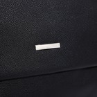 Сумка-мессенджер TEXTURA на магните, цвет чёрный - Фото 5