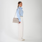 Сумка женская TEXTURA, мессенджер, средний размер, цвет бежевый - фото 24564977