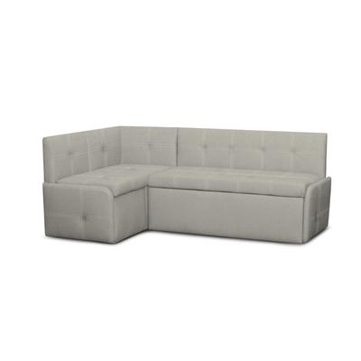 Кухонный уголок «Вена», без стола, 1960×780×1160 мм, рогожка savana/arben, цвет milk