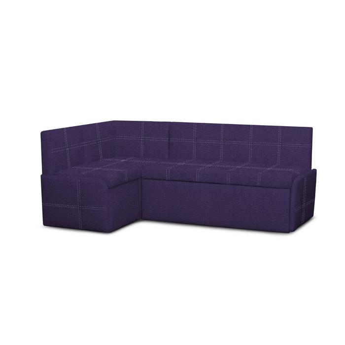 Кухонный уголок «Вена», без стола, 1960×780×1160 мм, рогожка savana/arben, цвет violet - Фото 1