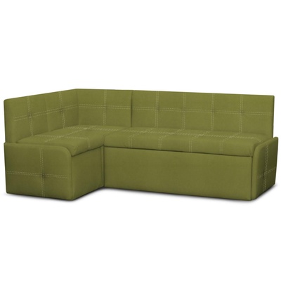 Кухонный уголок «Вена», 1950×780×1170 мм, велюр dream/arben, цвет apple