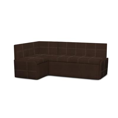 Кухонный уголок «Вена», без стола, 1960×780×1160 мм, велюр dream/arben, цвет bitter