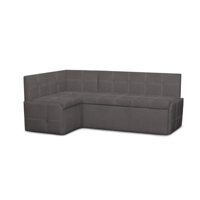 Кухонный уголок «Вена», без стола, 1960×780×1160 мм, велюр dream/arben, цвет grey