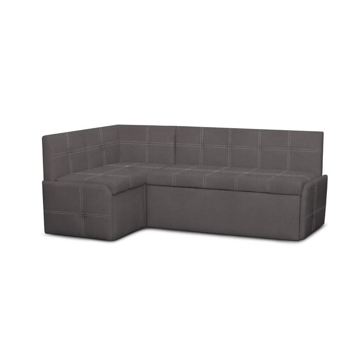 Кухонный уголок «Вена», без стола, 1960×780×1160 мм, велюр dream/arben, цвет grey - Фото 1