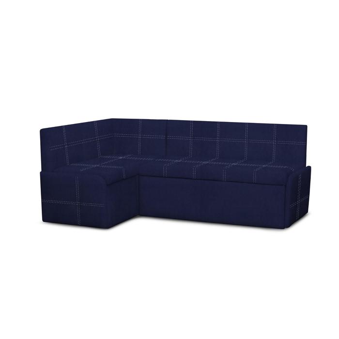 Кухонный уголок «Вена», без стола, 1960×780×1160 мм, велюр dream/arben, цвет indigo - Фото 1