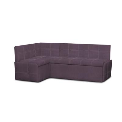 Кухонный уголок «Вена», без стола, 1960×780×1160 мм, велюр dream/arben, цвет plum