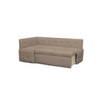 Кухонный уголок «Вена», без стола, 1960×780×1160 мм, велюр dream/arben, цвет sand - Фото 2