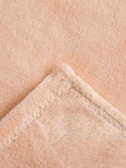 Плед «Этель», 180×200 см, корал-флис, бежевый - Фото 6