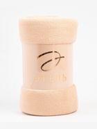 Плед «Этель», 180×200 см, корал-флис, бежевый - Фото 7