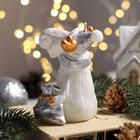 Свеча декоративная "Снежный лось", 9.9х7,2х7,6 см - фото 11840291