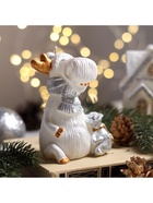 Свеча декоративная «Снежный лось», 9.9×7.2×7.6 см - Фото 2