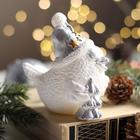 Свеча декоративная «Снежная птичка», 9×5.8×8.9 см, белый - Фото 3