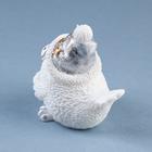 Свеча декоративная «Снежная птичка», 9×5.8×8.9 см, белый - Фото 4